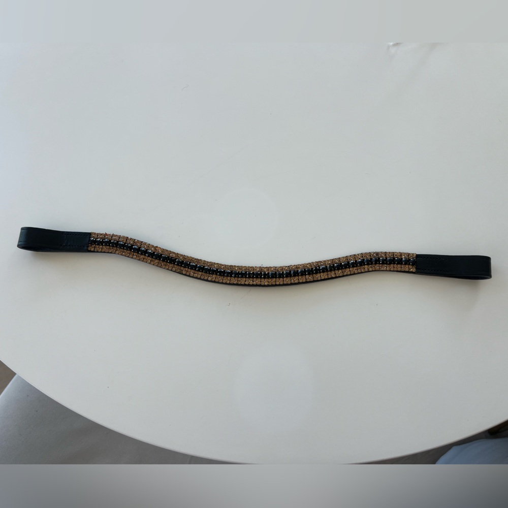 Crystal horse browband